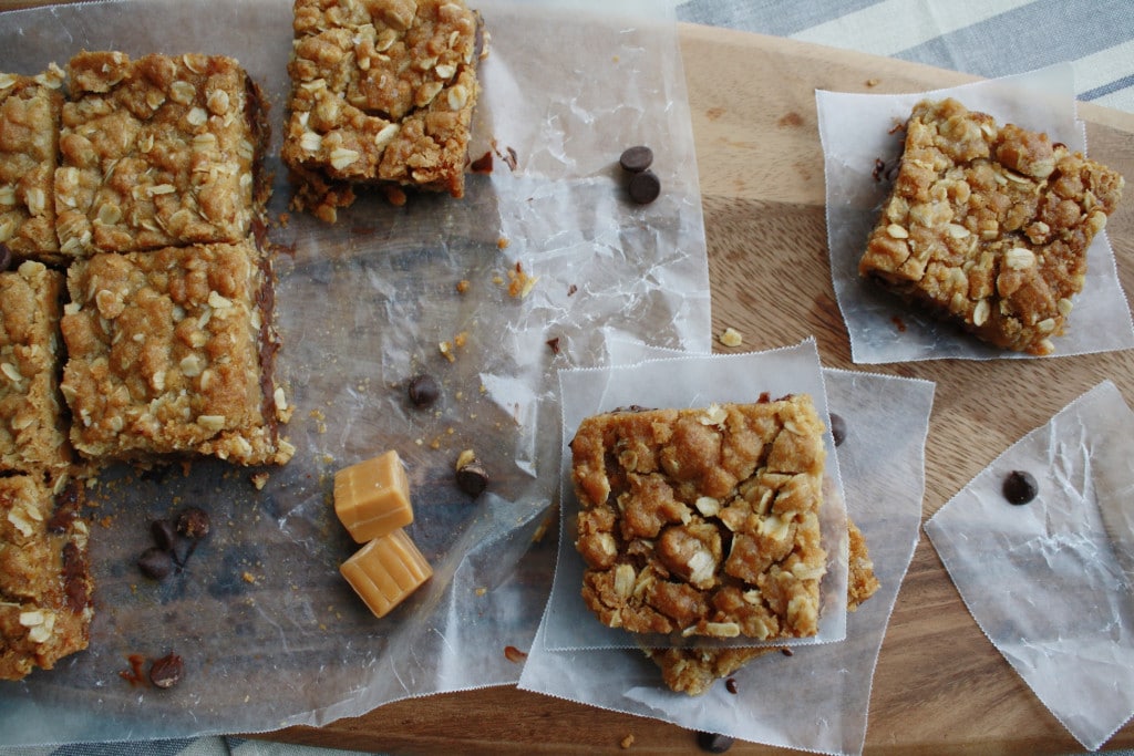 Overhead shot of carmelitas