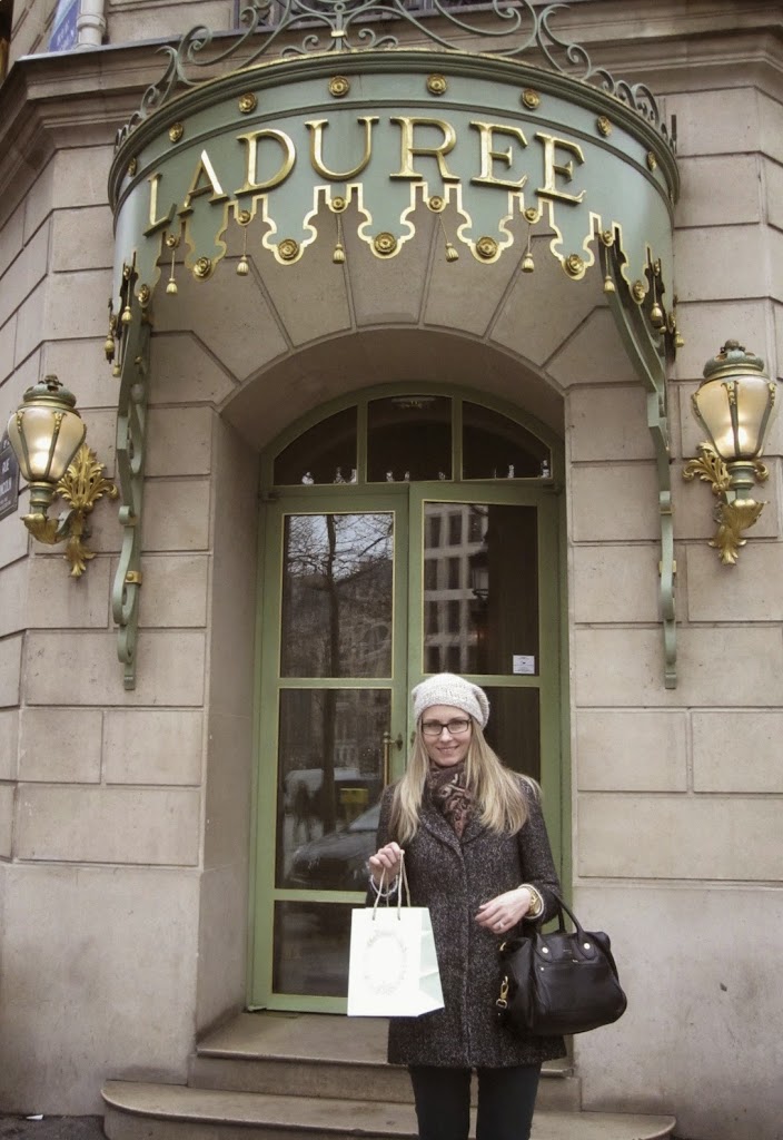 Laduree storefront.