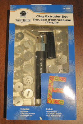 Fondant extruder in a box.