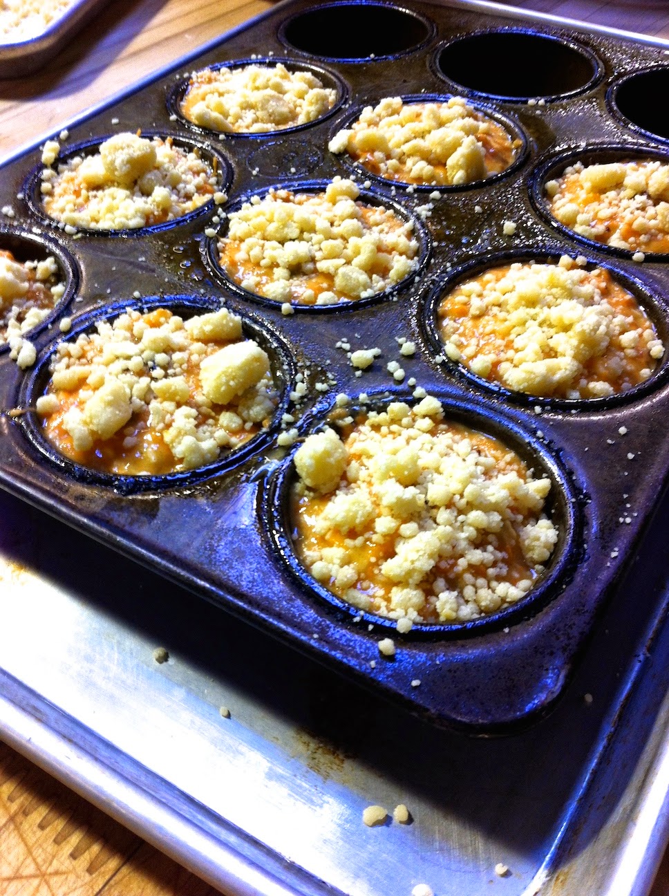 Various baked goods in the pastry kitchen.