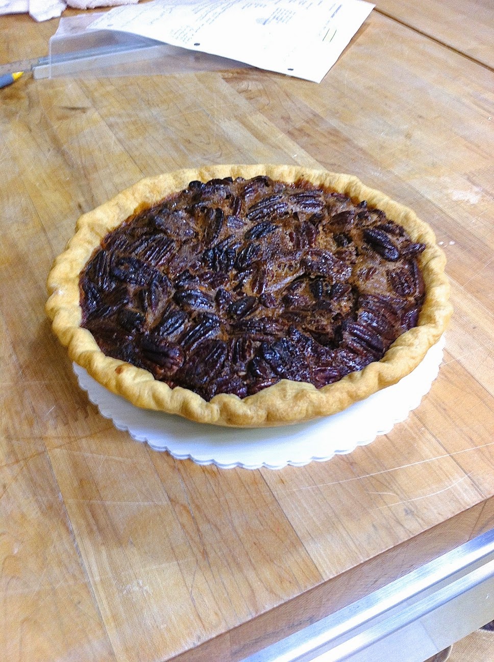 Various baked goods in the pastry kitchen.