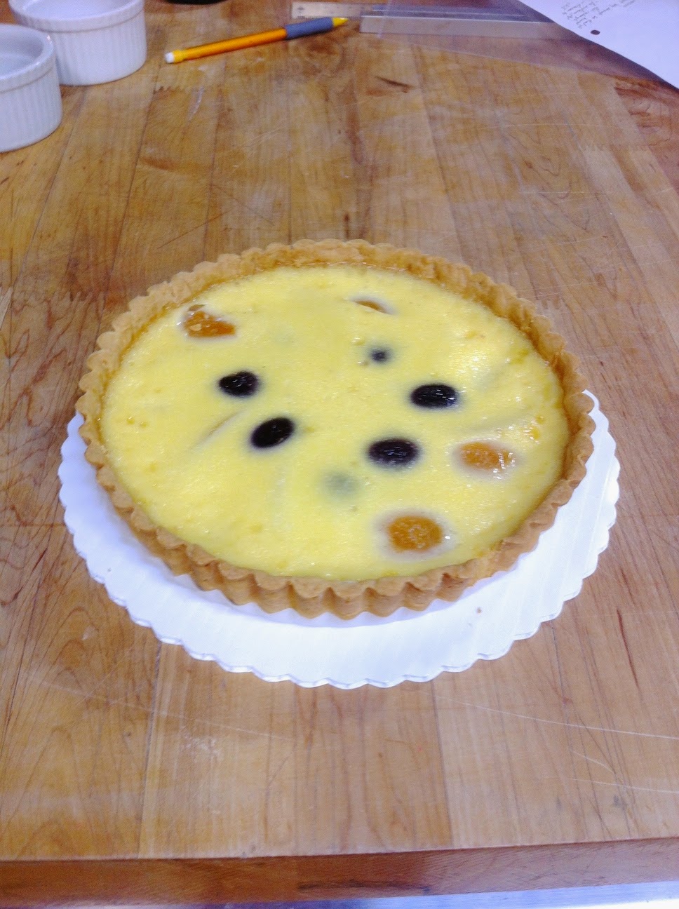 Various baked goods in the pastry kitchen.