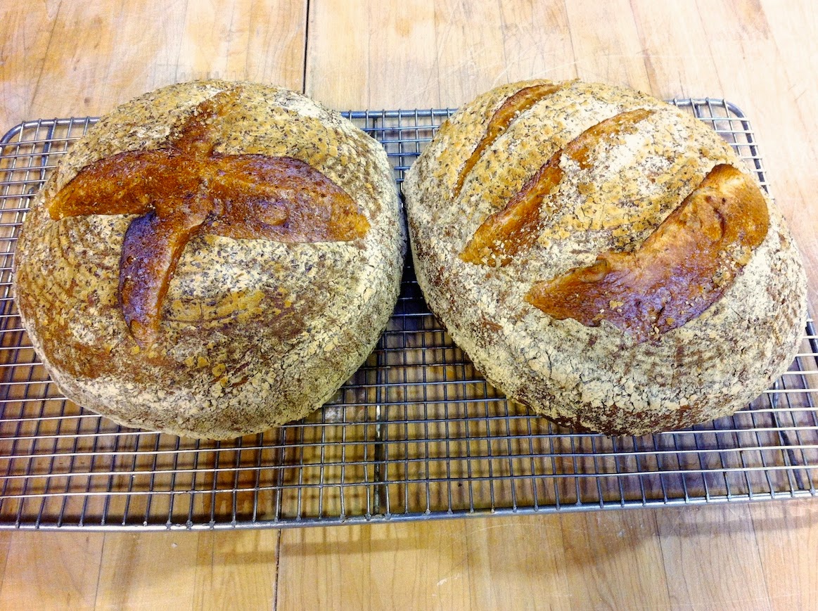 Scenes from the pastry kitchen.