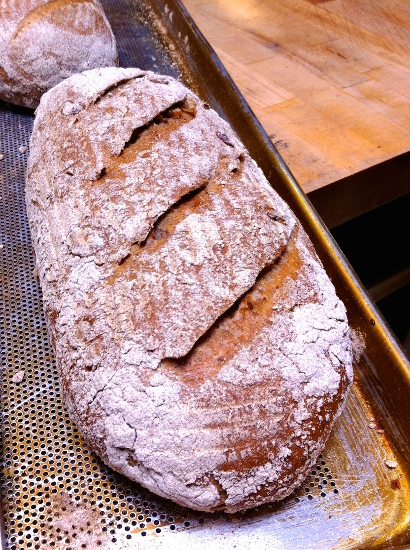 Scenes from the pastry kitchen.