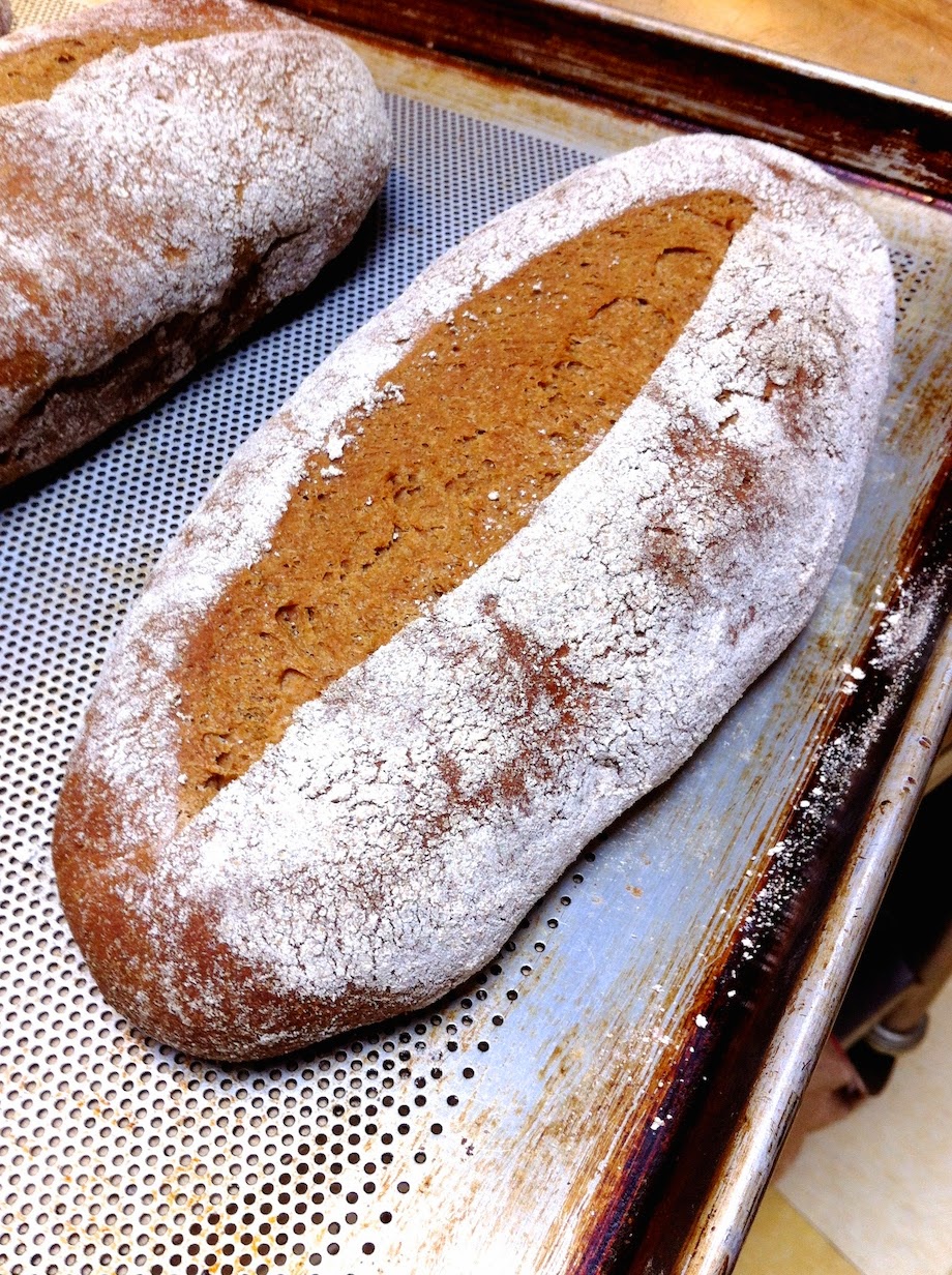 Scenes from the pastry kitchen.