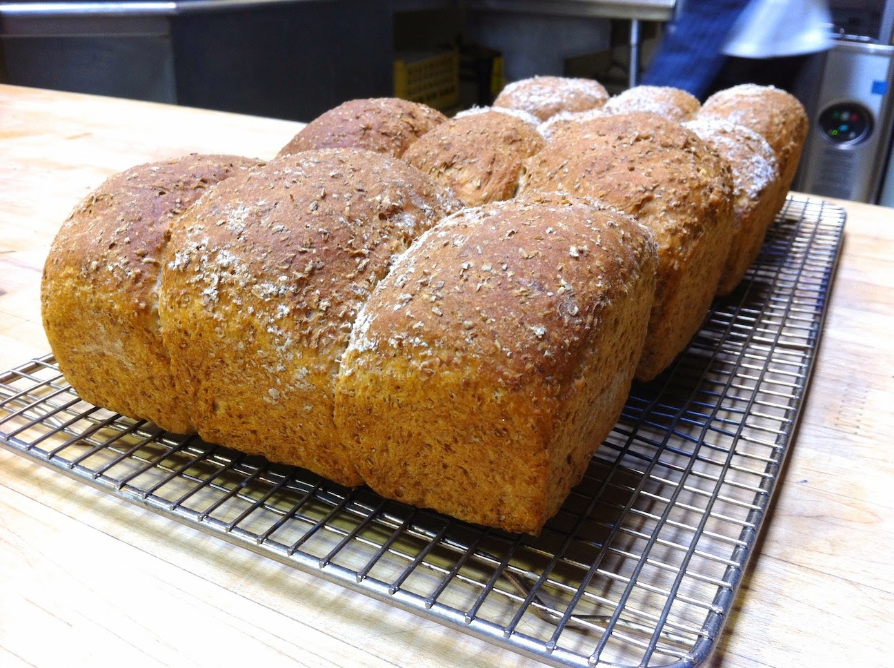 Scenes from the pastry kitchen.