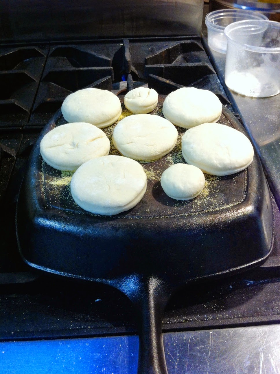 Scenes from the pastry kitchen.