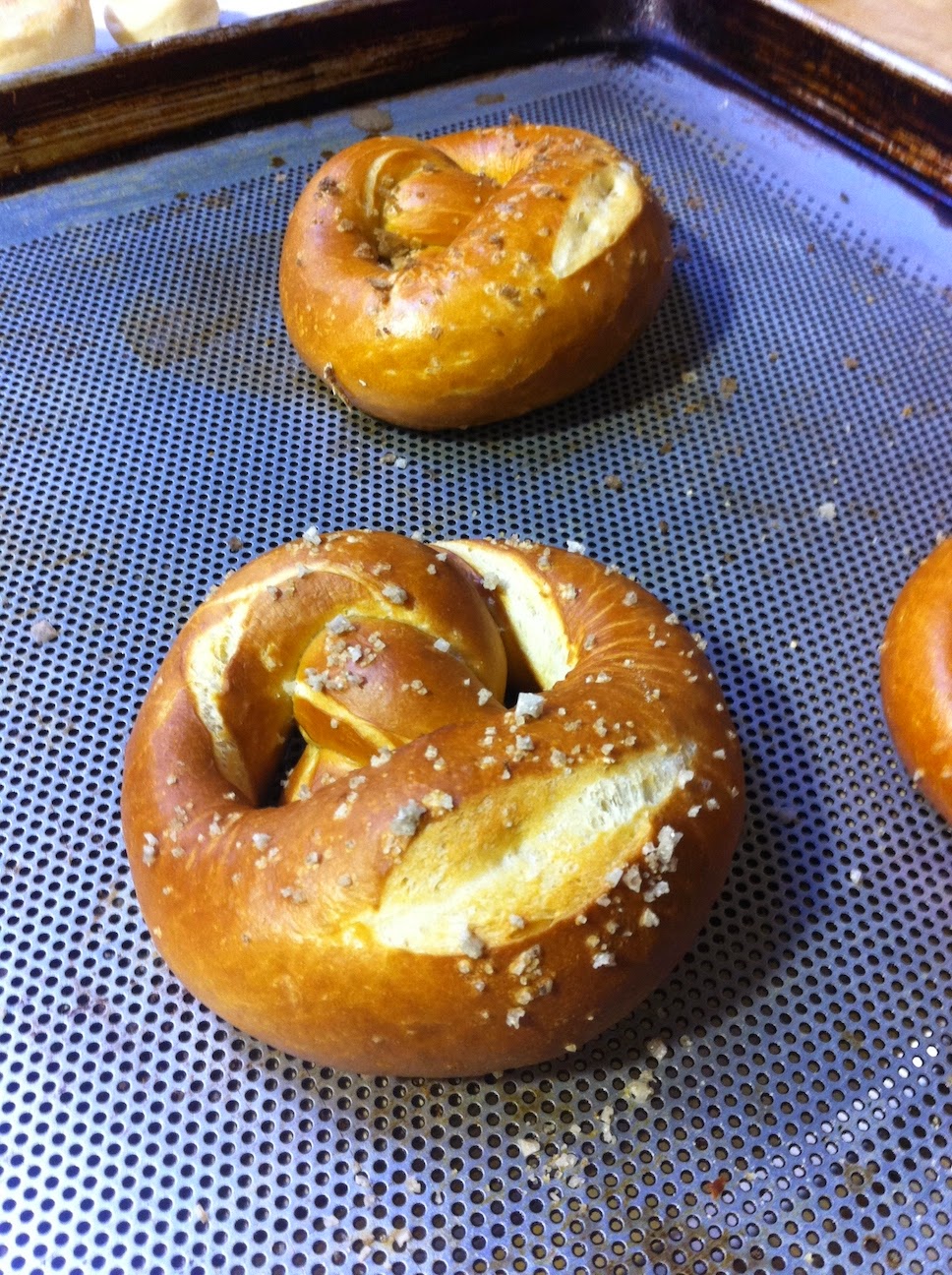 Scenes from the pastry kitchen.