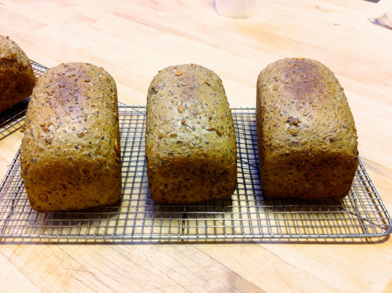 Scenes from the pastry kitchen.