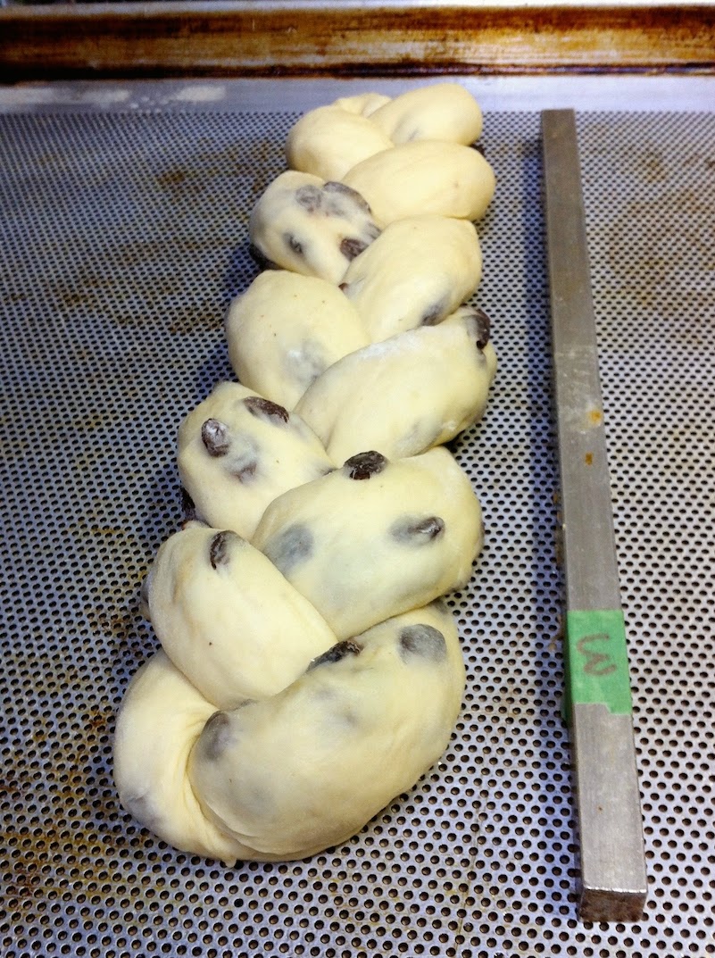 Scenes from the pastry kitchen.