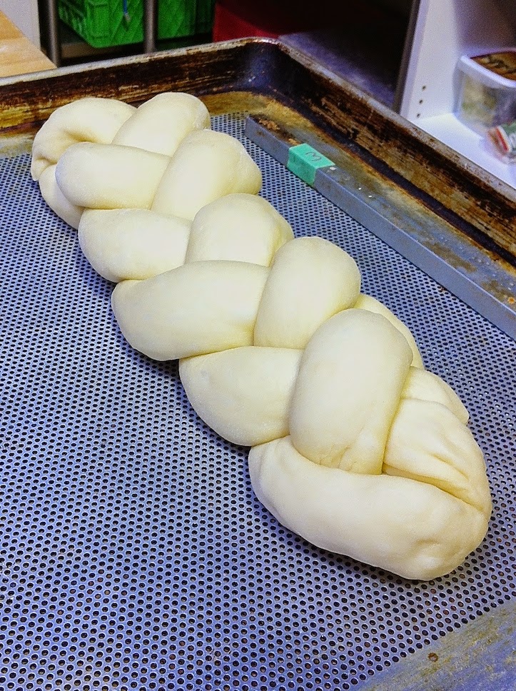 Scenes from the pastry kitchen.