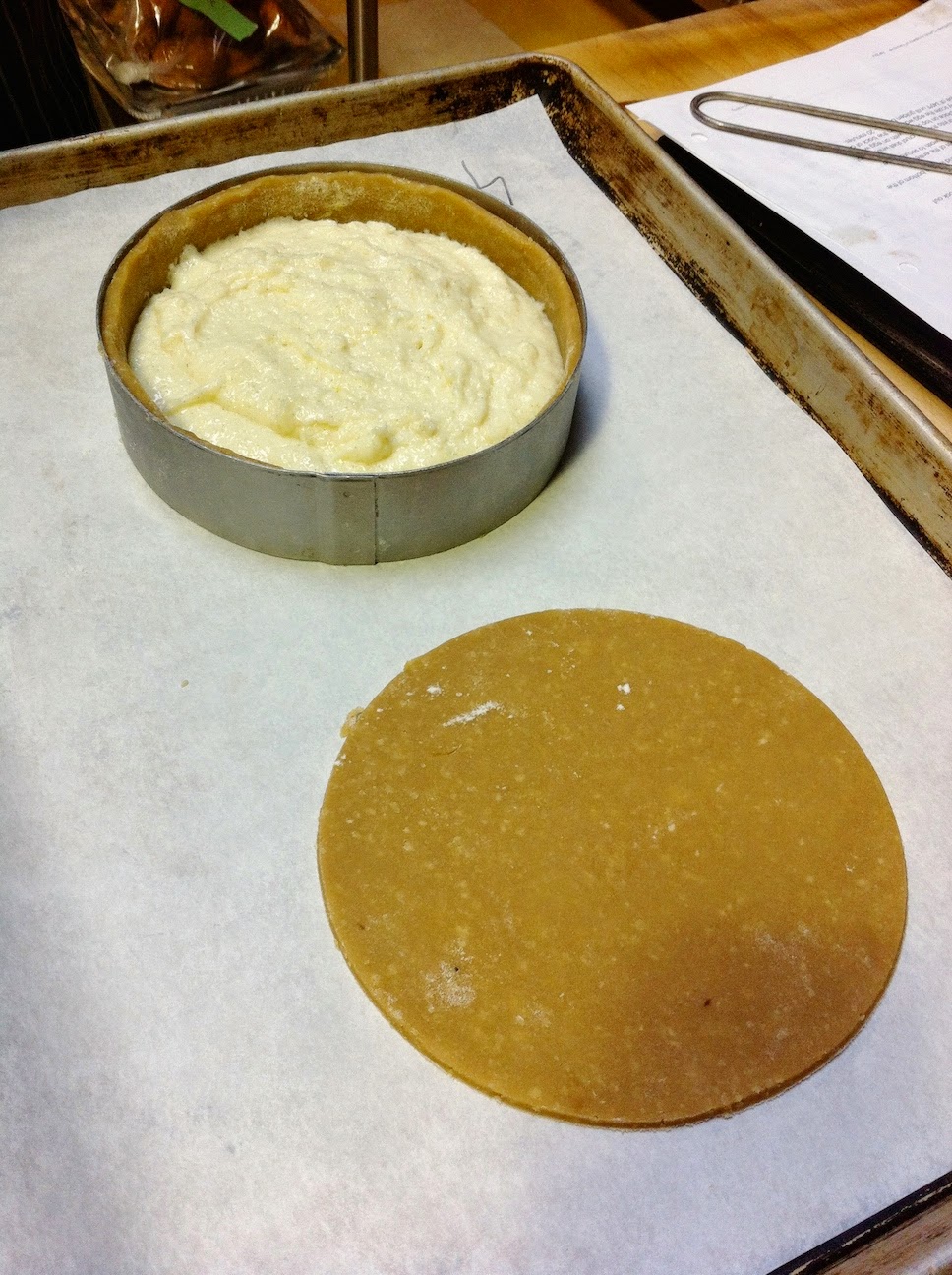 Scenes from the pastry kitchen.