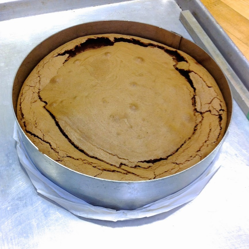 Scenes from the pastry kitchen.