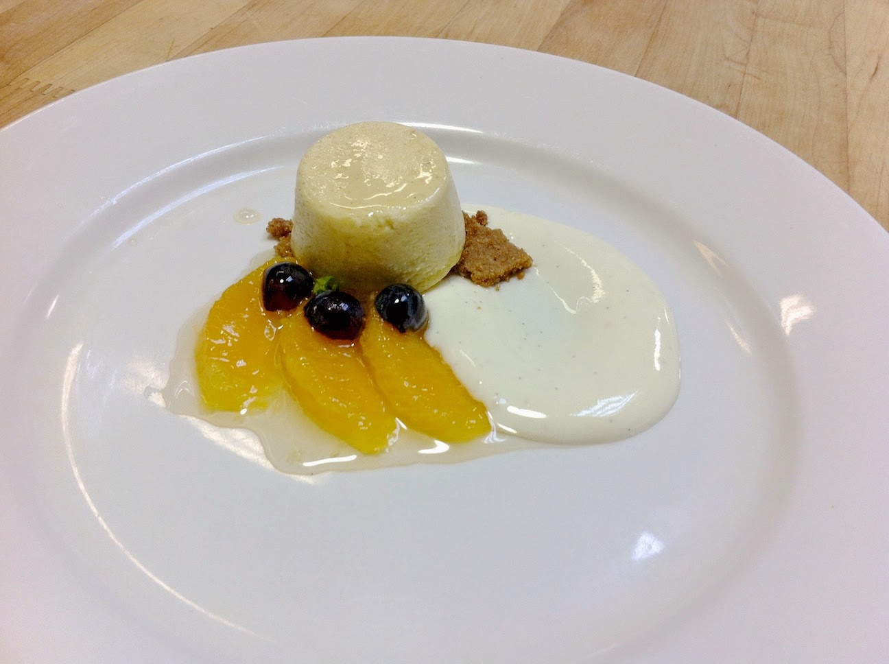 Scenes from the pastry kitchen.