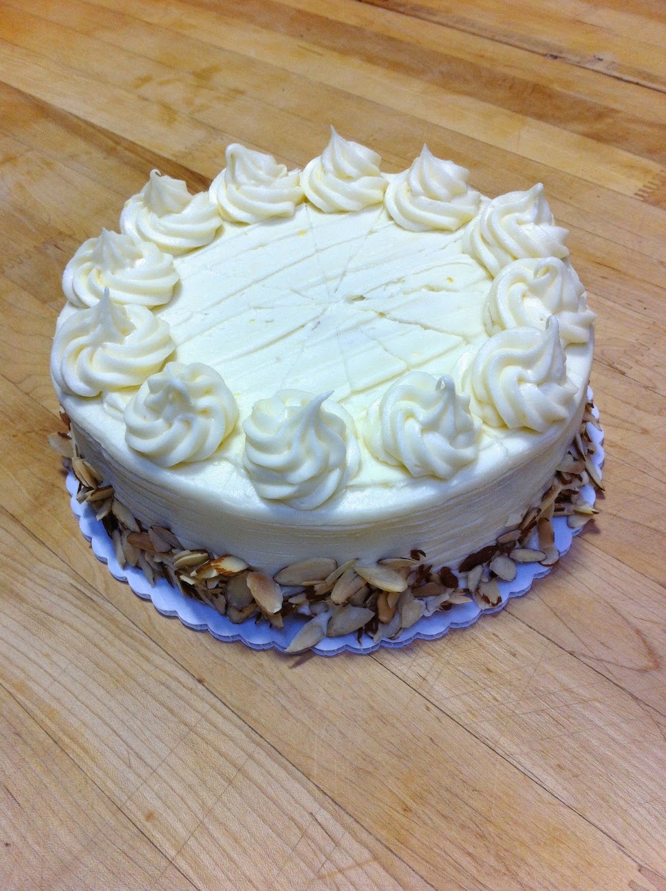 Scenes from the pastry kitchen.