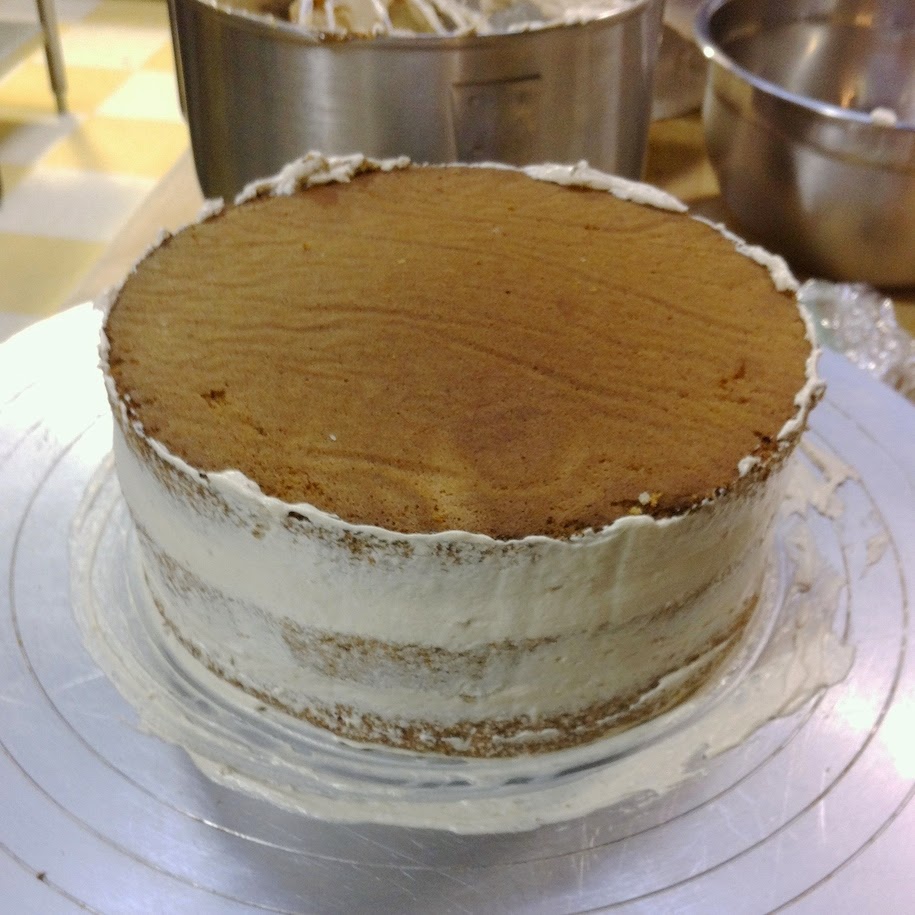 Scenes from the pastry kitchen.