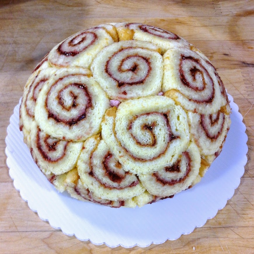 Scenes from the pastry kitchen.