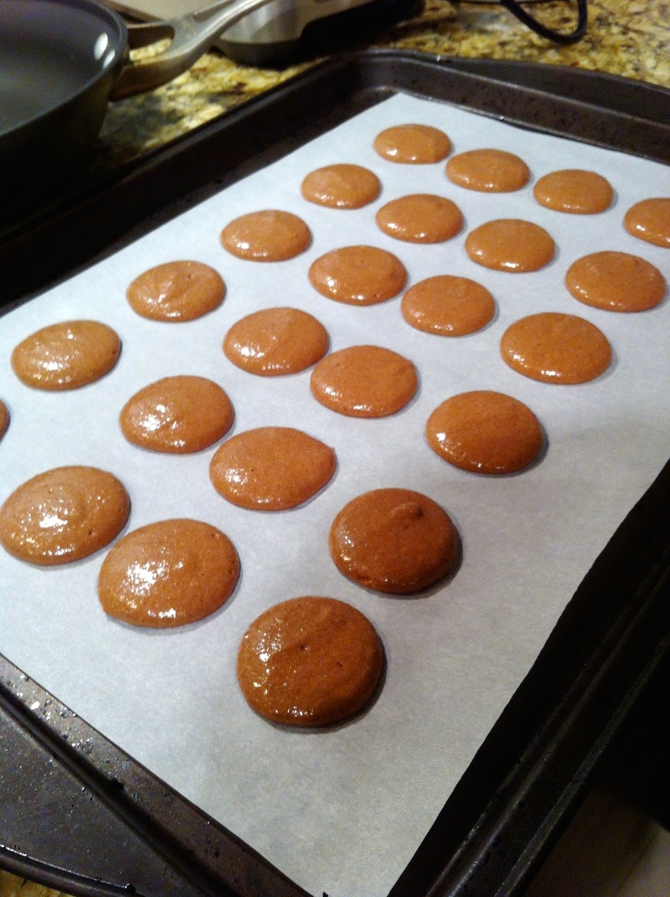 Scenes from the pastry kitchen.