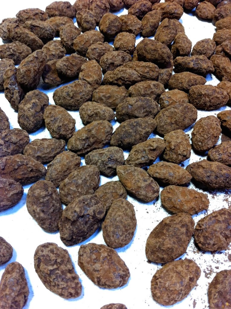 Scenes from a pastry kitchen.