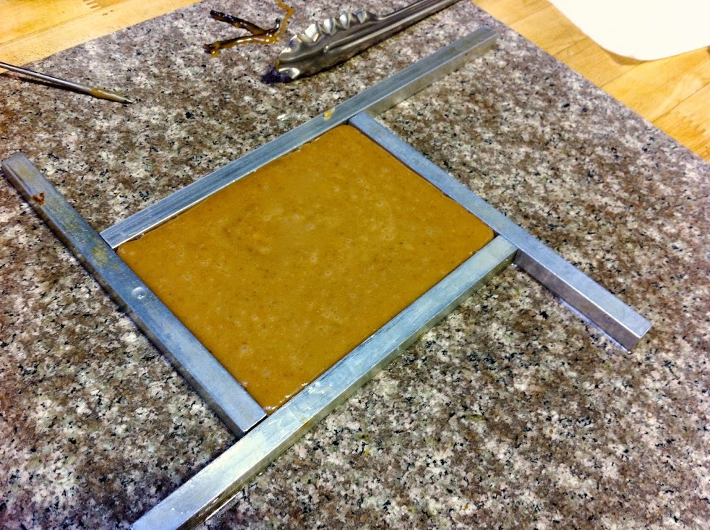 Scenes from a pastry kitchen.