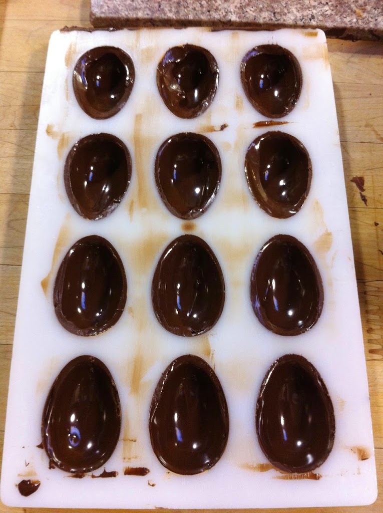 Scenes from a pastry kitchen.