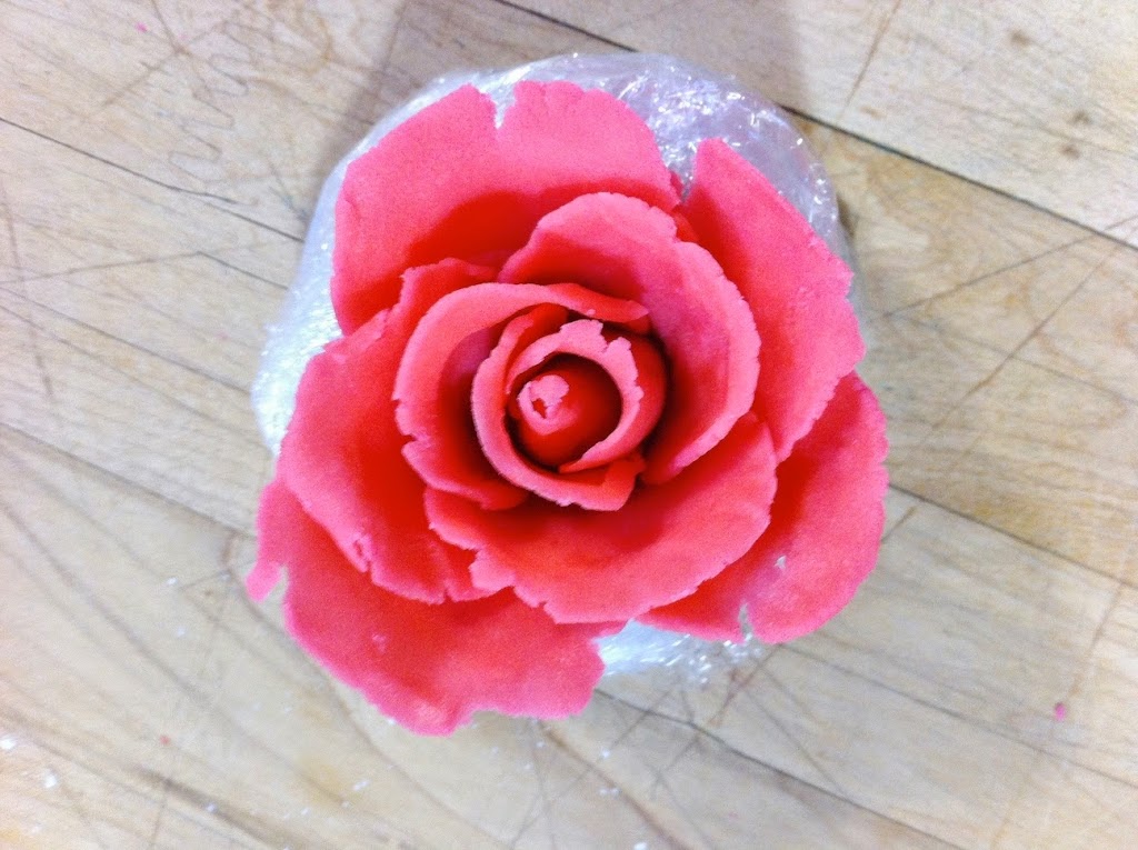 Scenes from a pastry kitchen.