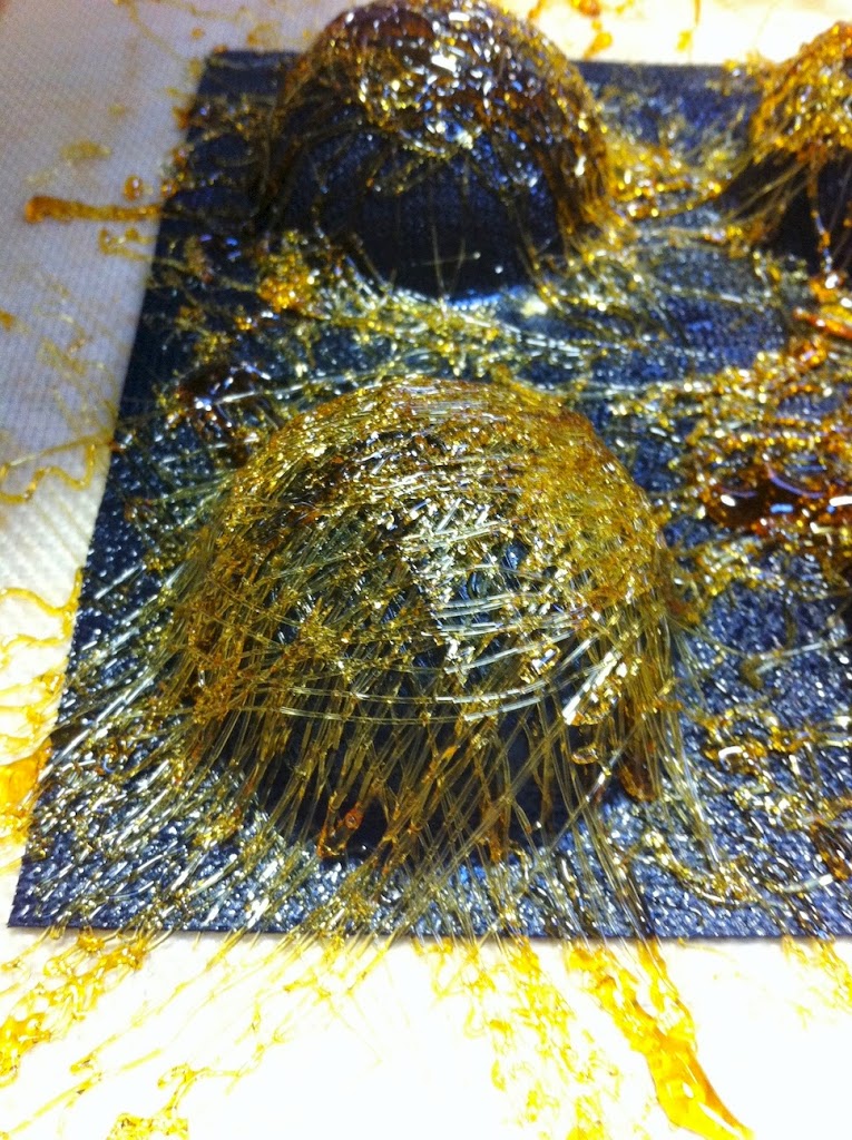 Scenes from a pastry kitchen.