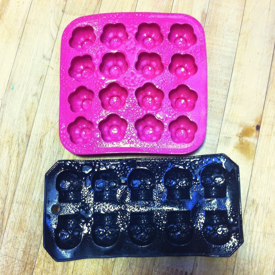 Scenes from a pastry kitchen.