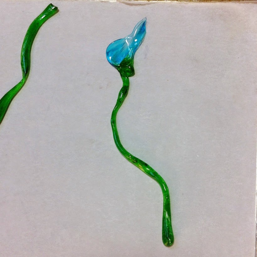 Scenes from a pastry kitchen.