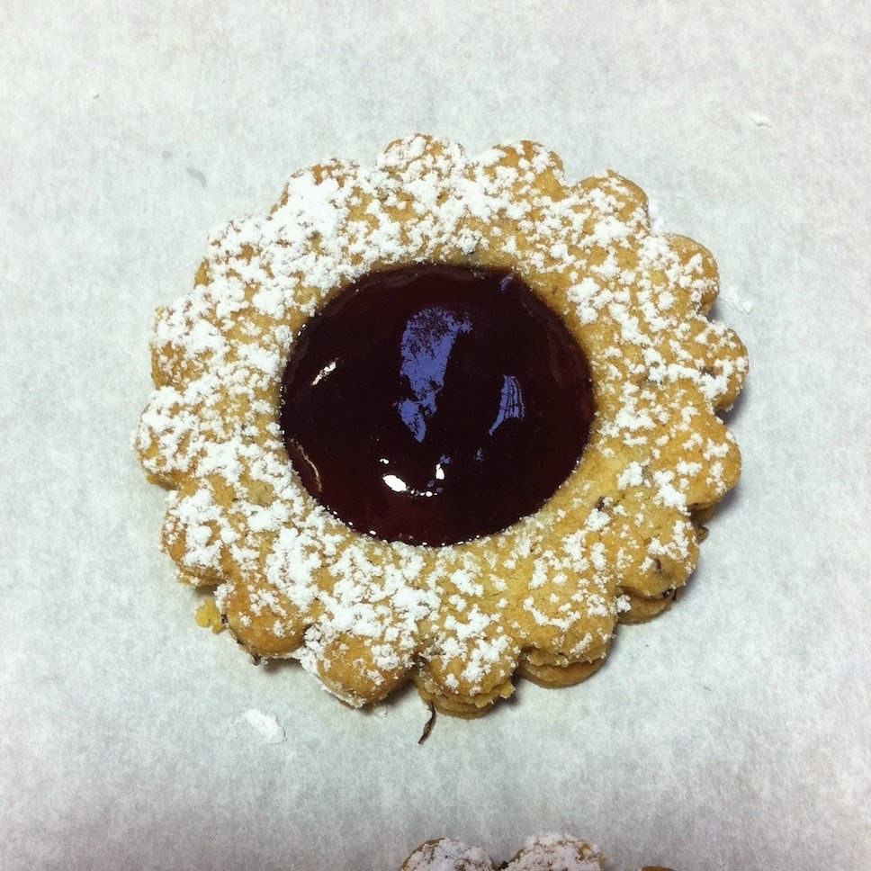 Scenes from a pastry kitchen.