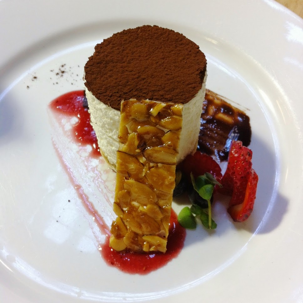 Scenes from a pastry kitchen.