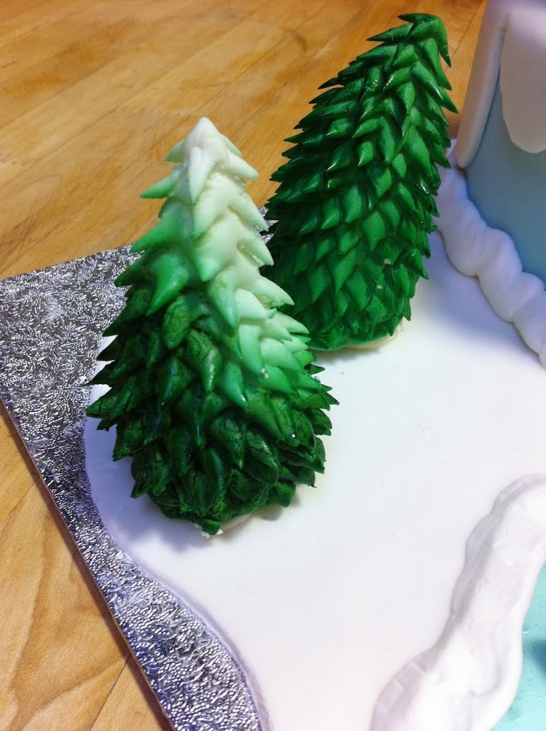 Scenes from a pastry kitchen.