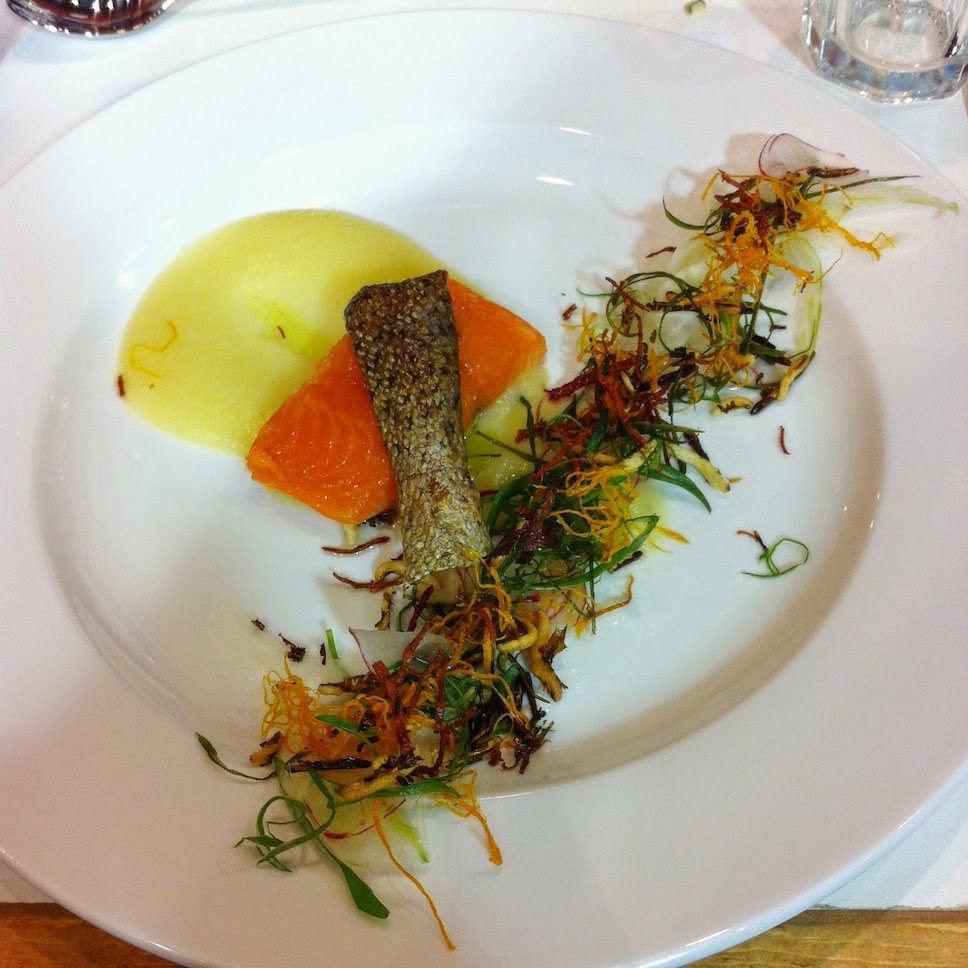 Scenes from a pastry kitchen.