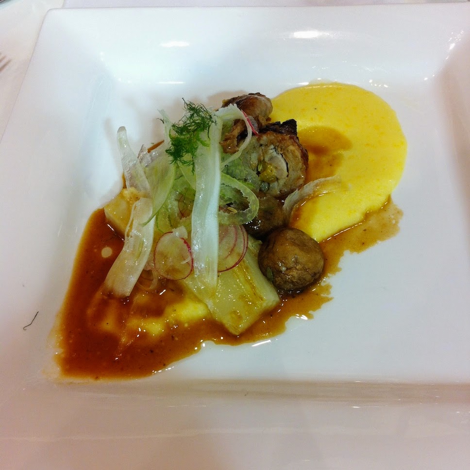 Scenes from a pastry kitchen.