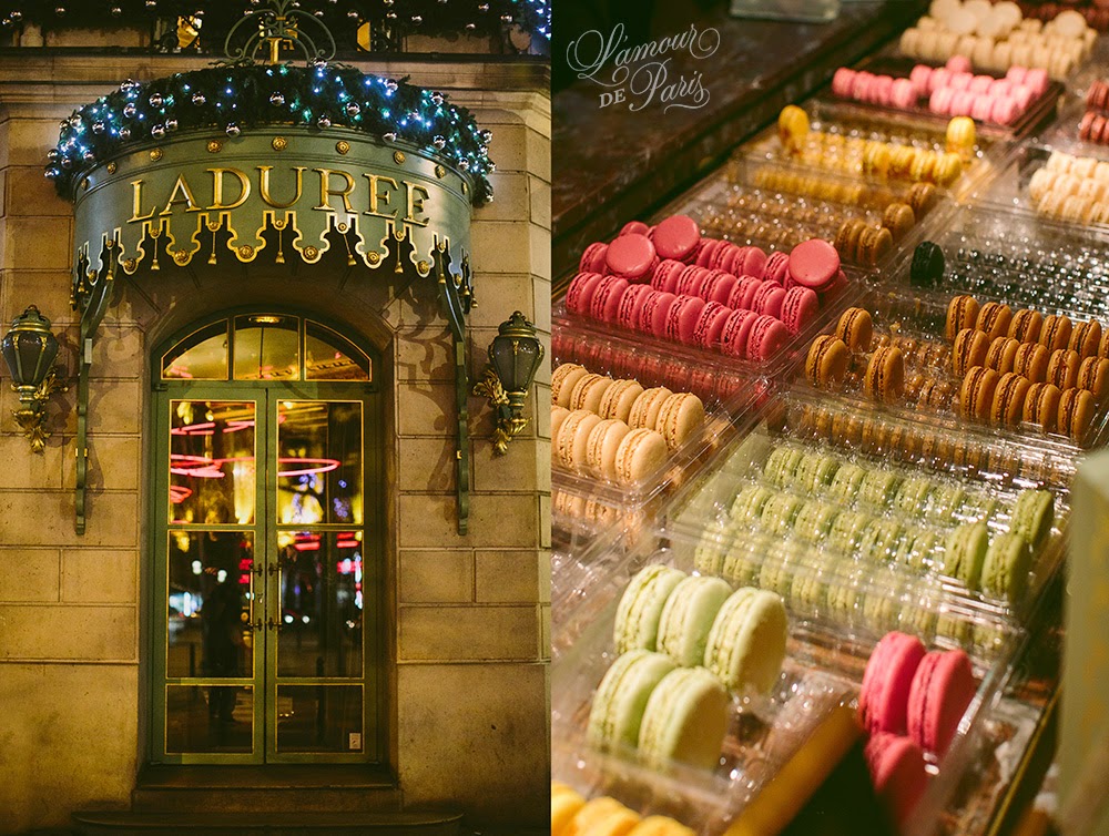 A store filled with lots of macarons