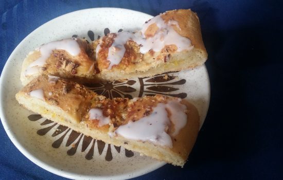 Grandmother`s easy Danish kringle.